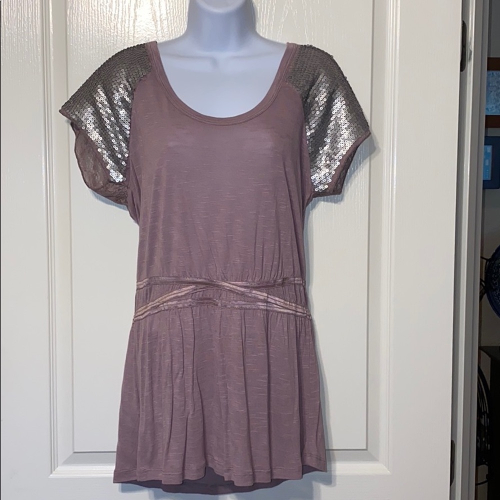 Ladies Long Tunic Blouse